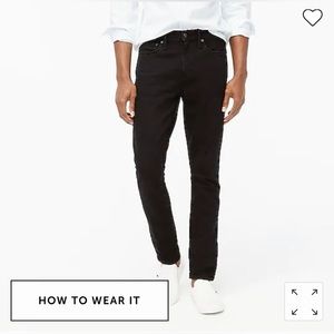 J Crew men’s skinny fit flex Jean